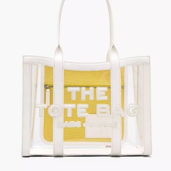 BRAND NEW LARGE THE CLEAR TOTE BAG BY MARC JACOBS! - Picture 16 of 17